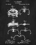 Jar Fastener Patent Print Cafe Blueprint Kitchen Poster - OnTrendAndFab