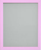 Pink Painted Wooden Frames For Prints - Landscape and Portrait Formats