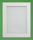 Green Painted Wooden Frames For Prints - Landscape and Portrait Formats
