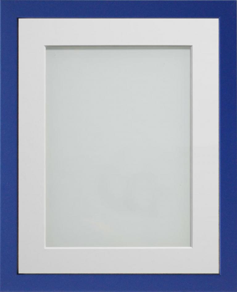 Royal Blue Painted Wooden Frames For Prints - Landscape and Portrait Formats