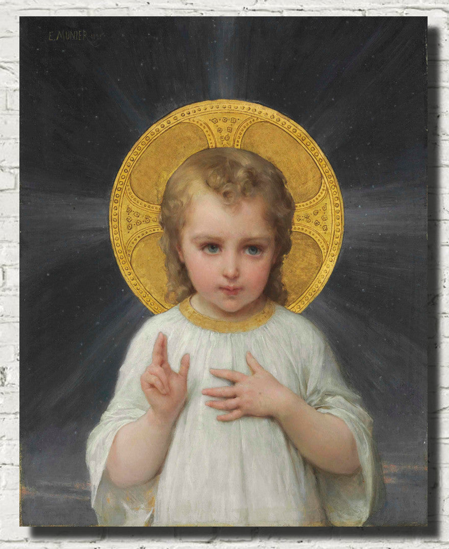 Émile Munier Fine Art Print, Jesus