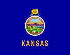 Kansas State Flag Print