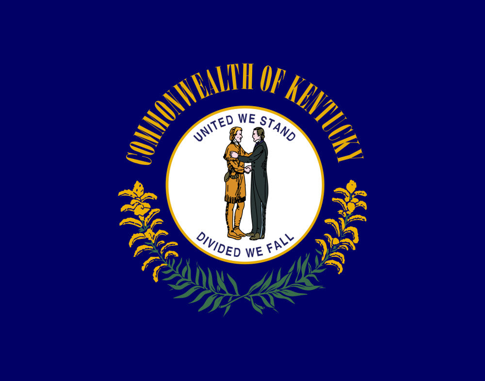 Kentucky State Flag Print