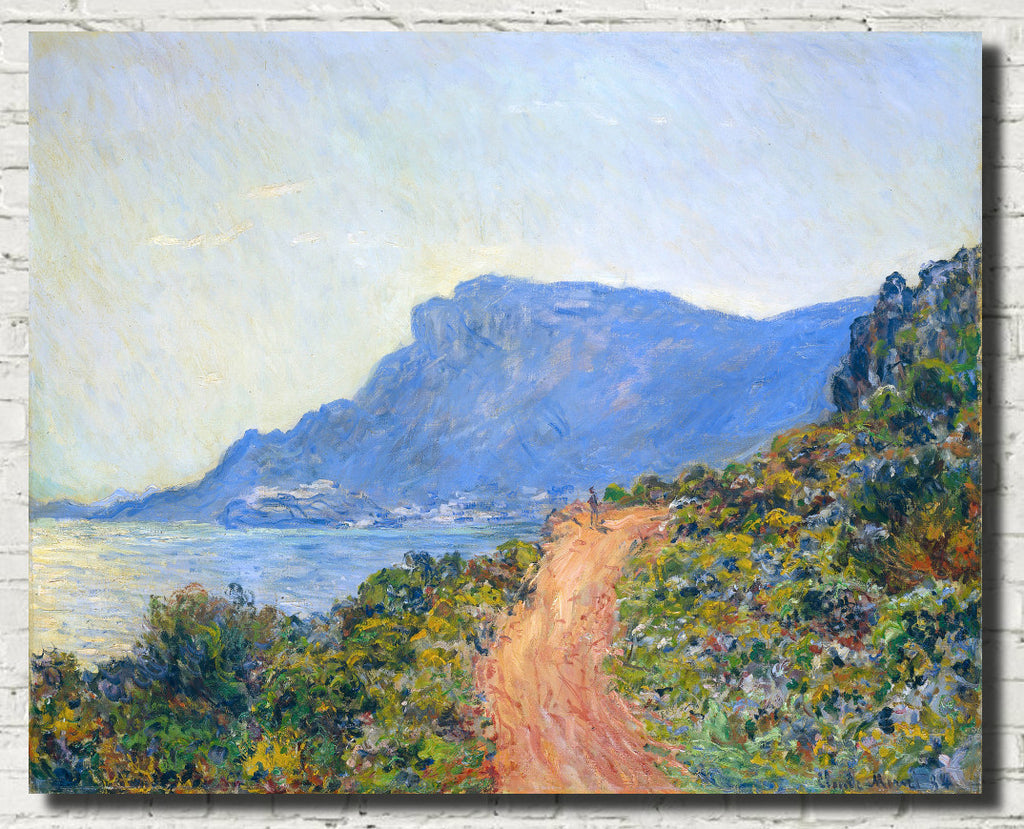 Claude Monet Fine Art Print, La Corniche near Monaco