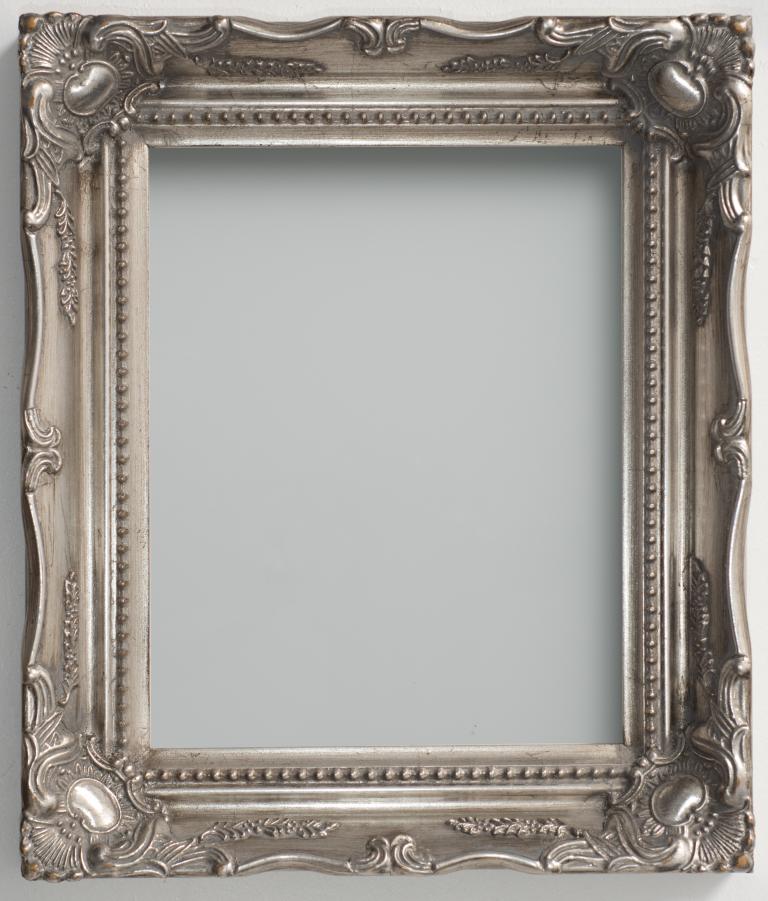 Silver Painted Swept Wooden Frames - Choice of Sizes - Landscape and Portrait Formats