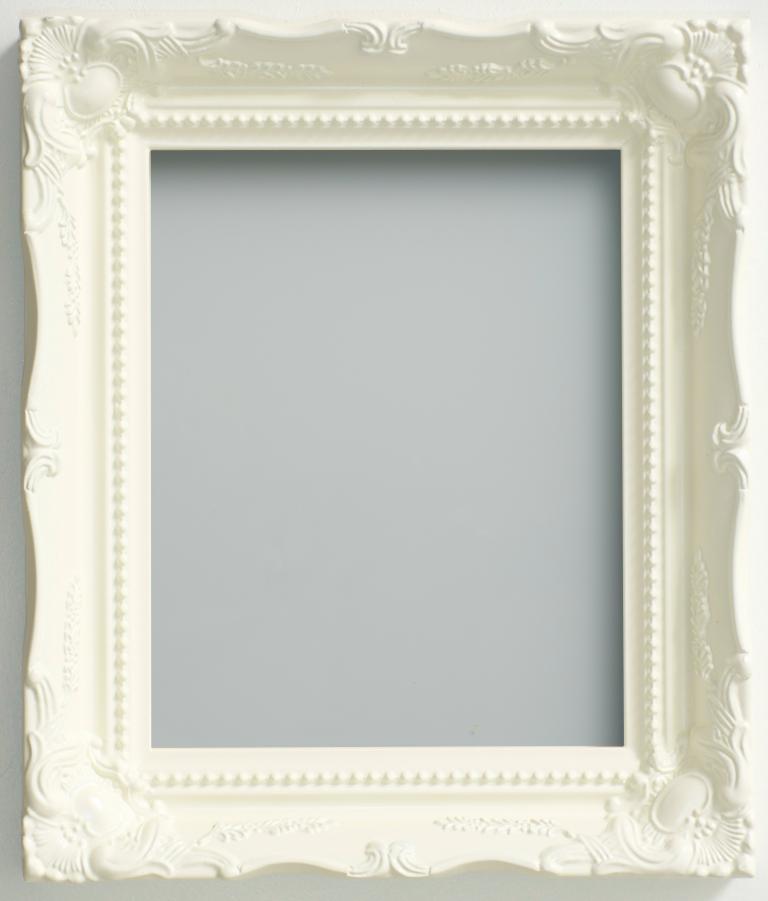 White Painted Swept Wooden Frames - Choice of Sizes - Landscape and Portrait Formats