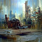 The Last Suburb, Abstract Fine Art Print