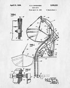 Lifeboat Patent Print Nautical Poster Sailing Decor