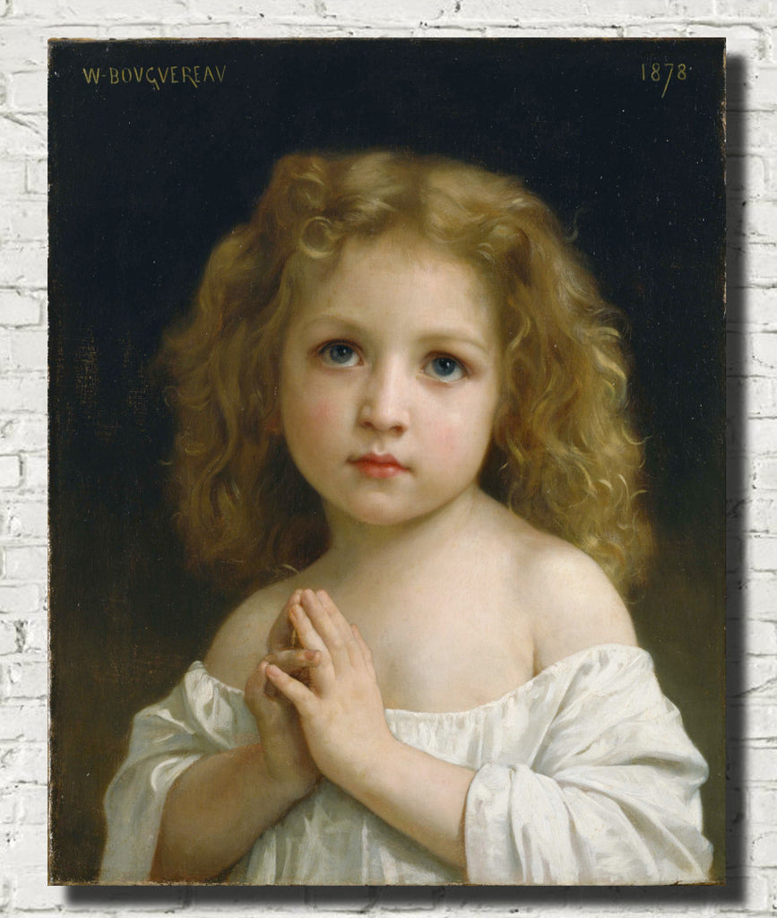 William-Adolphe Bouguereau, Fine Art Print : Little Girl