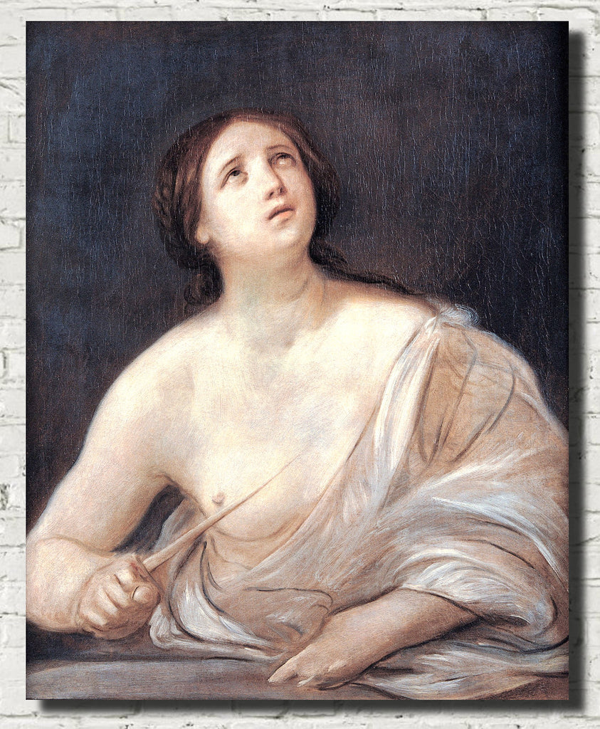 Guido Reni Fine Art Figure Print : Lucretia