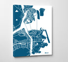 Macau City Street Map Print Modern Art Poster Home Decor - OnTrendAndFab