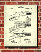 Magazine Firearm Blueprint Rifle Patent Print Gun Poster - OnTrendAndFab