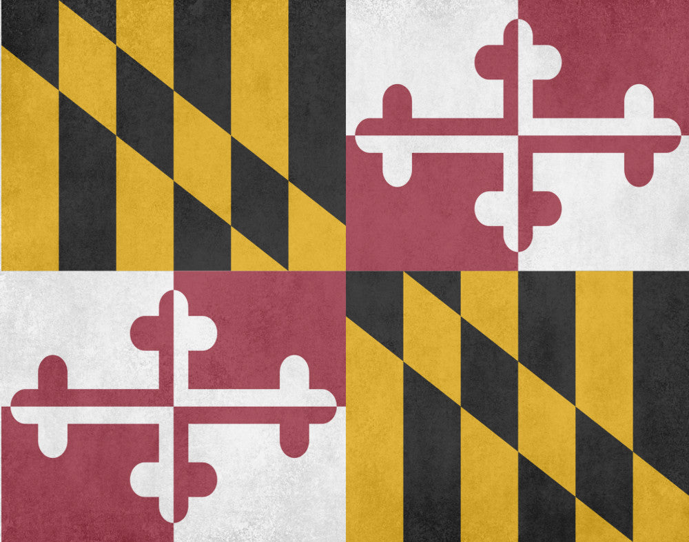Maryland State Flag Print