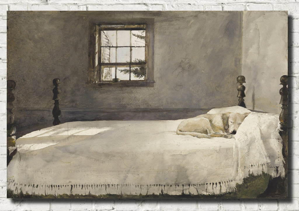 Andrew Wyeth Fine Art Print, Master Bedroom