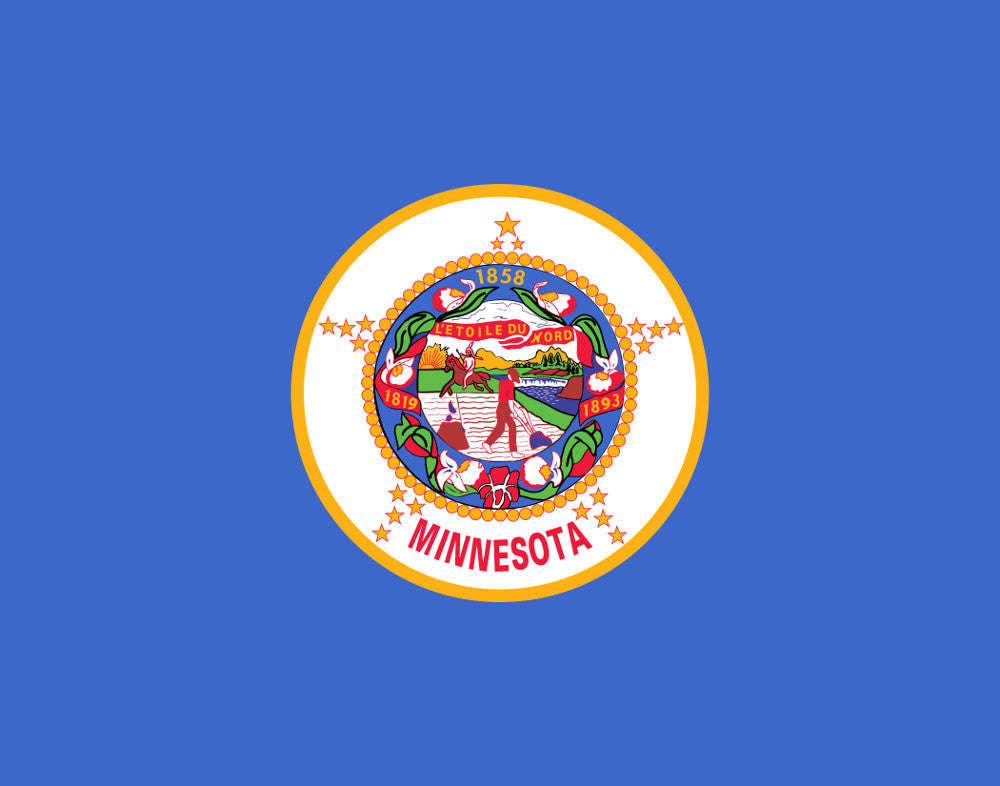 Minnesota State Flag Print