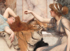 John William Godward Fine Art Print : Mischief and Repose