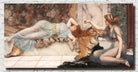 John William Godward Fine Art Print : Mischief and Repose