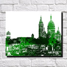 Montmartre Paris Print City Landscape Poster Feature Wall Art