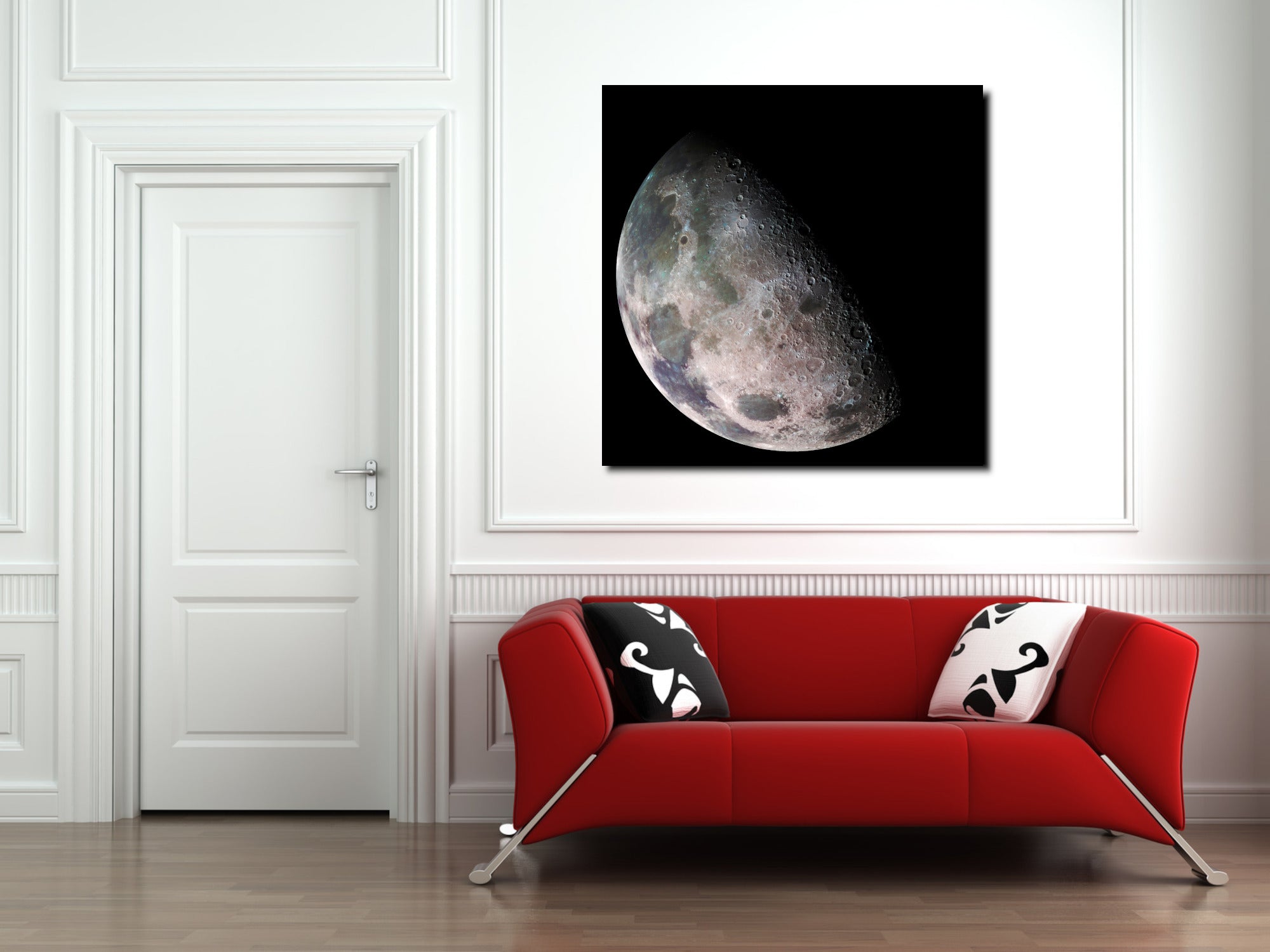 Photographic Art Print, Moon