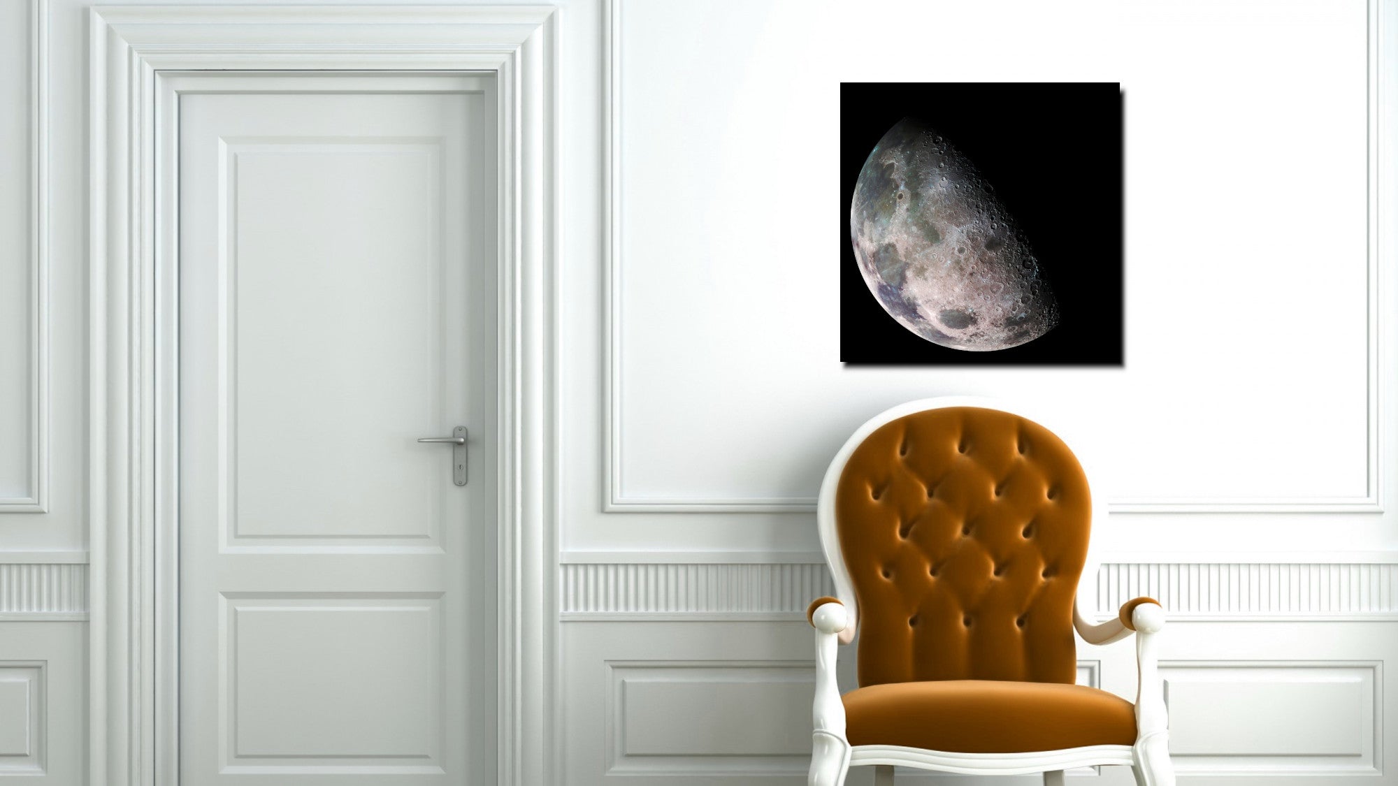 Photographic Art Print, Moon