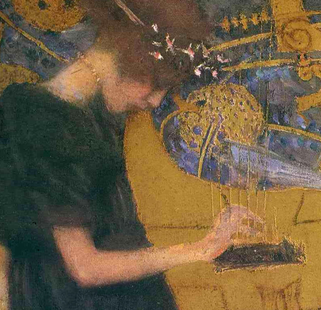 Gustav Klimt Fine Art Print, Music