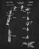 NASA Space Capsule Patent Print Astronaut Wall Art Poster