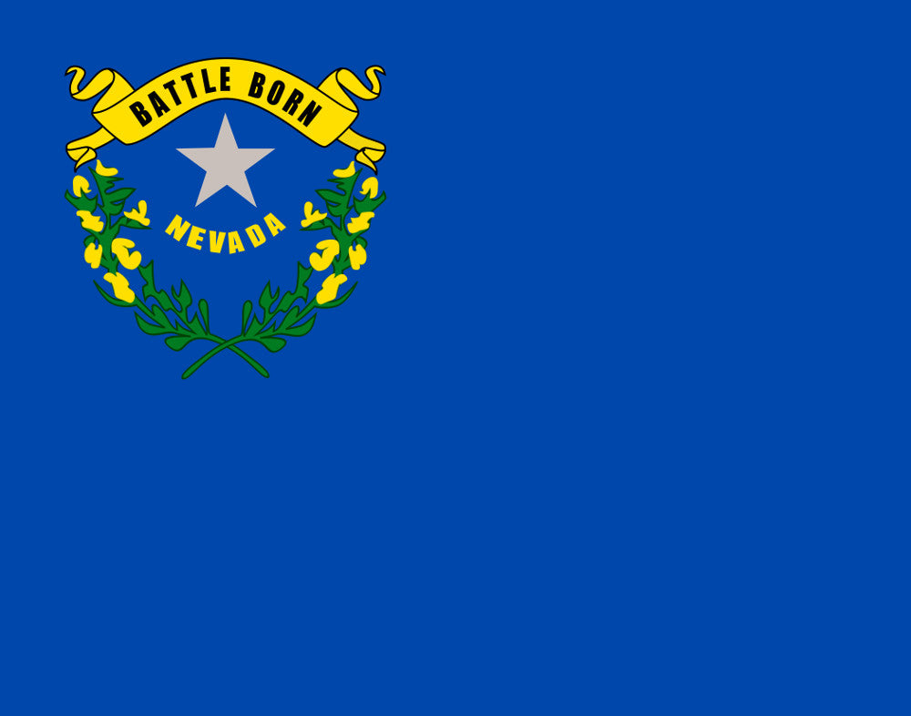 Nevada State Flag Print