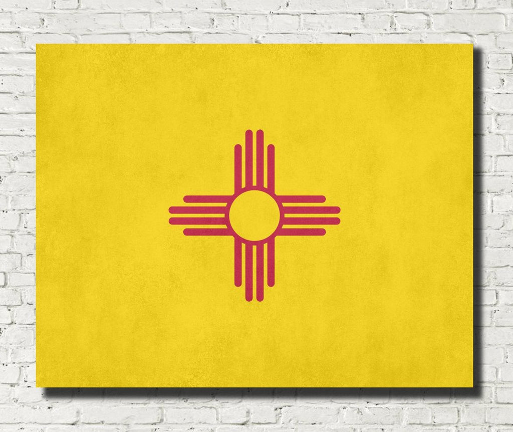 New Mexico State Flag Print