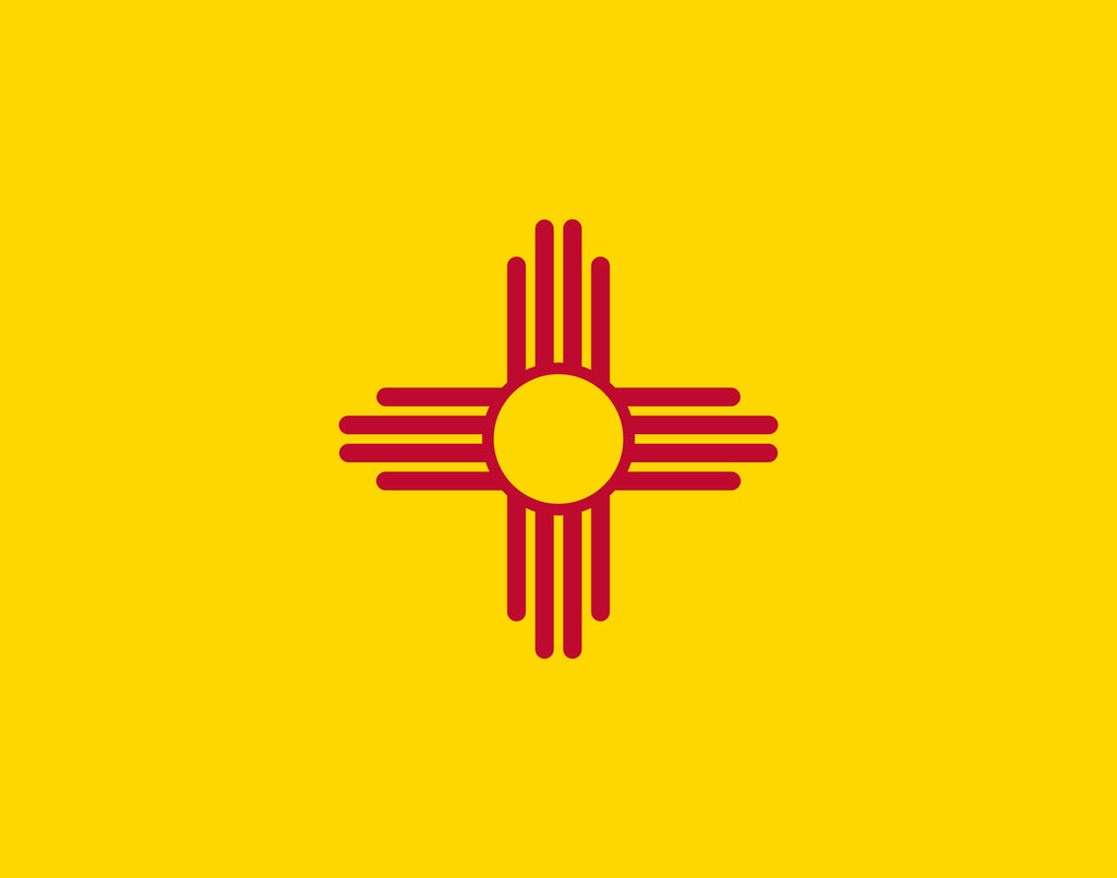 New Mexico State Flag Print