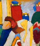 Wassily Kandinsky Fine Art Print, Oriental