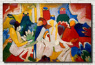 Wassily Kandinsky Fine Art Print, Oriental