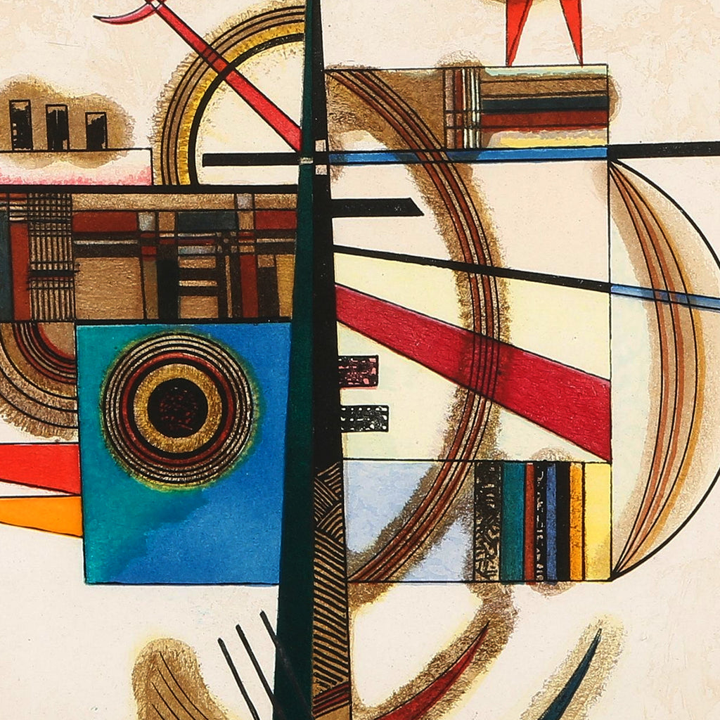 Abstract Geometric Art, Wassily Kandinsky Fine Art Print