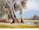 Pair of Paintings Vintage Oil Paintings Signed Framed Australian Landscape