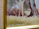 Pair of Paintings Vintage Oil Paintings Signed Framed Australian Landscape