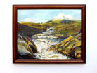 Scottish Landscape Vintage Oil Painting Signed Framed Plein Air Mountain Scene