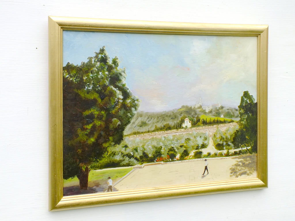 Mount of Olives Original Oil painting Jerusalem Painting Israeli Landscape