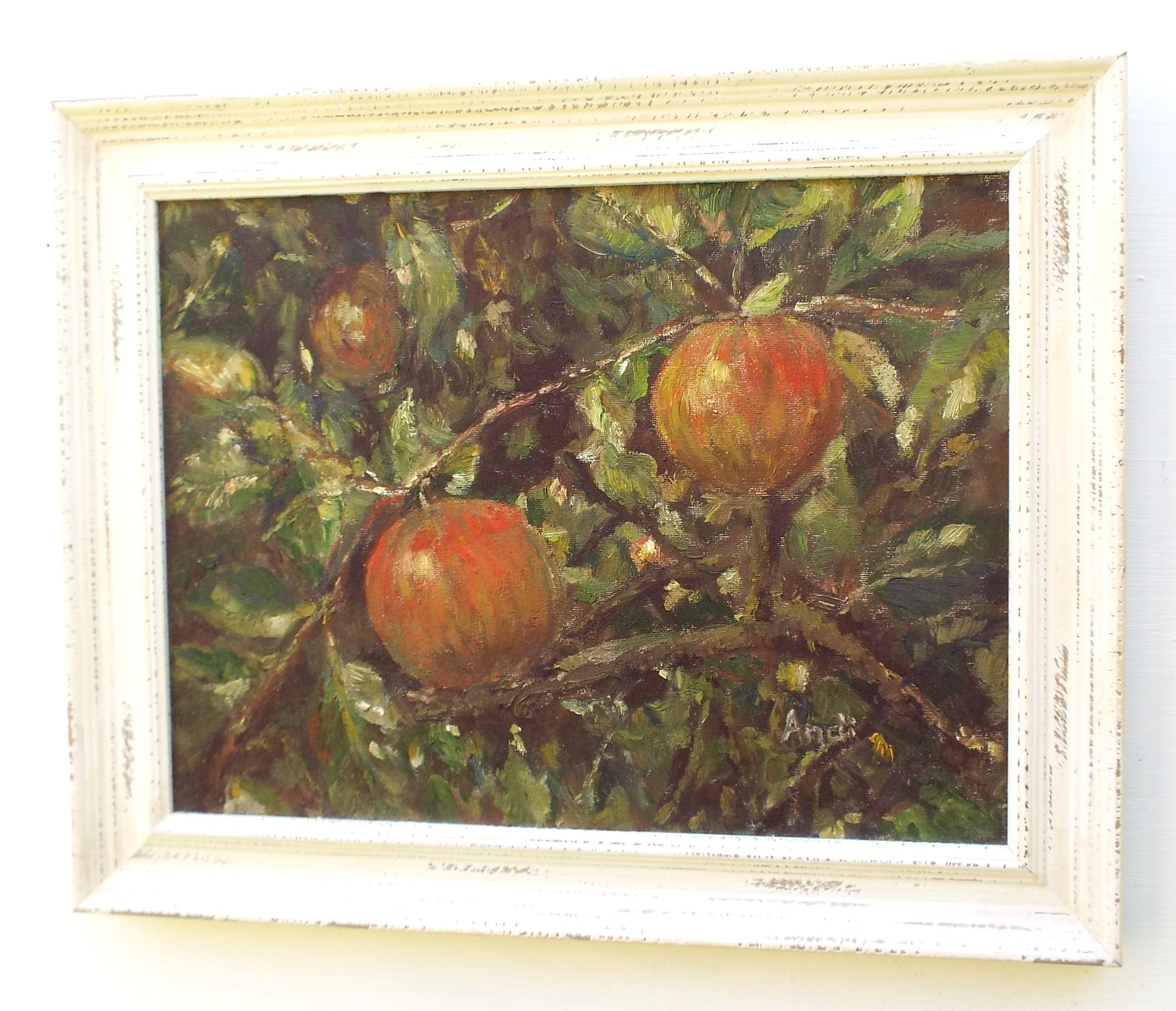 Apple Tree Framed Oil Painting Andi Lucas