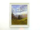 Tyrolean Sunrise Austrian Landscape Oil Painting by Andi Lucas