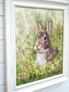 Hare Original Framed Wildlife Painting by Andi Lucas