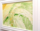 Original Painting James Lucas, Green Wave Abstract