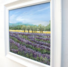 Lavender Fields Painting Floral Art French Landscape