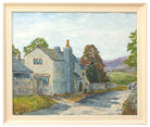 English Country Landscape Northumberland Oil Painting Framed - GalleryThane.com