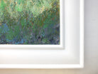 Large Abstract Mountain Landscape Painting Framed Andi Lucas - GalleryThane.com