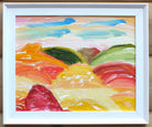 Original Organic Abstract Landscape Painting - Framed, Fraser Lucas