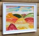 Original Organic Abstract Landscape Painting - Framed, Fraser Lucas