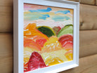 Original Organic Abstract Landscape Painting - Framed, Fraser Lucas