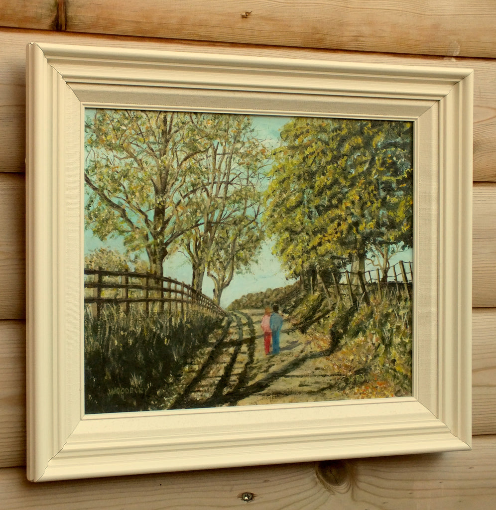 Woodbury, Devon, Original Framed Signed Oil Painting