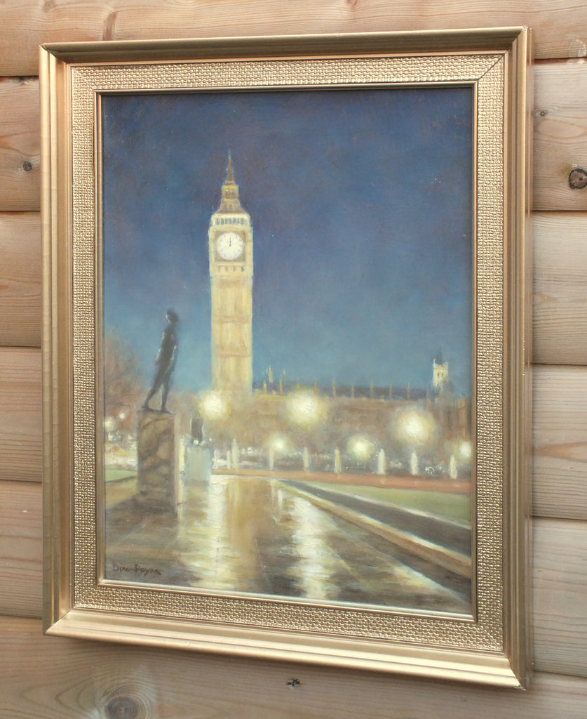 Floodlit "Big Ben" and Parliament Buildings at Night, Jackie Dixon Payne