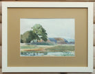 Farmhouse Watercolour Painting, Framed Original