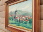 French landscape Painting, Le Plan de la Tour (Var), Framed Original